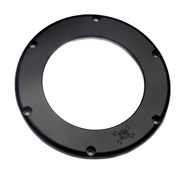 CLEAR BA AIR CLEANER COVER, BLACK FINISH