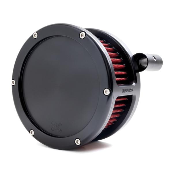 Part#:5443 - BA Air Cleaner Kit, Black finish, Red filter