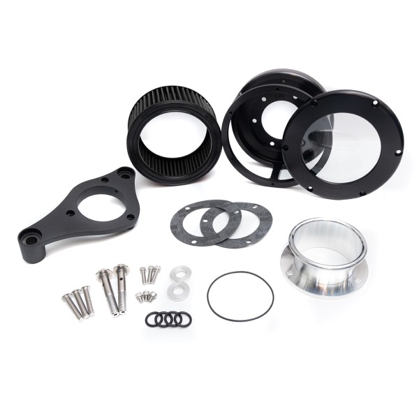 Part#:5534 - BA Air Cleaner Kit, Black finish, Black filter