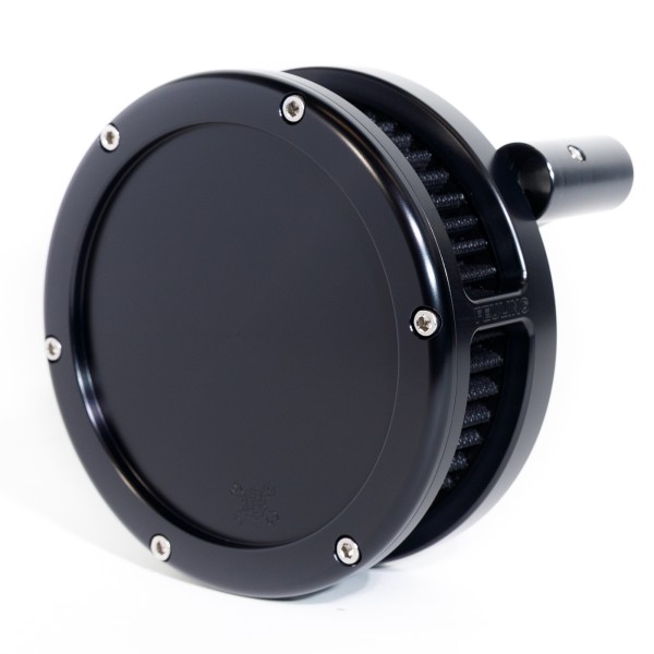 BA Air Cleaner Kit Slim, Black finish, Black filter