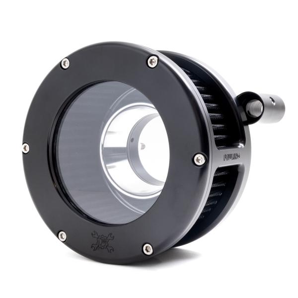 Part#:5554 - BA Air Cleaner Kit, Black finish, Black filter