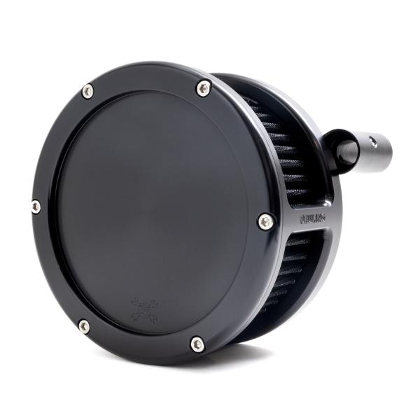 BA Air Cleaner Kit, Black finish, Black filter