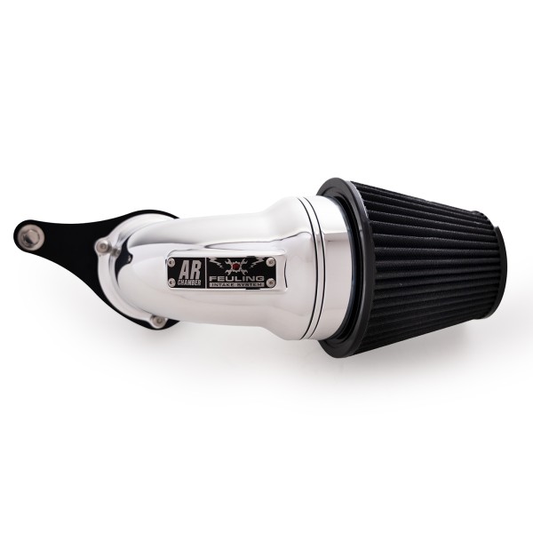 AR Air Cleaner Kit, Polished/Black finish, Black Std. filter