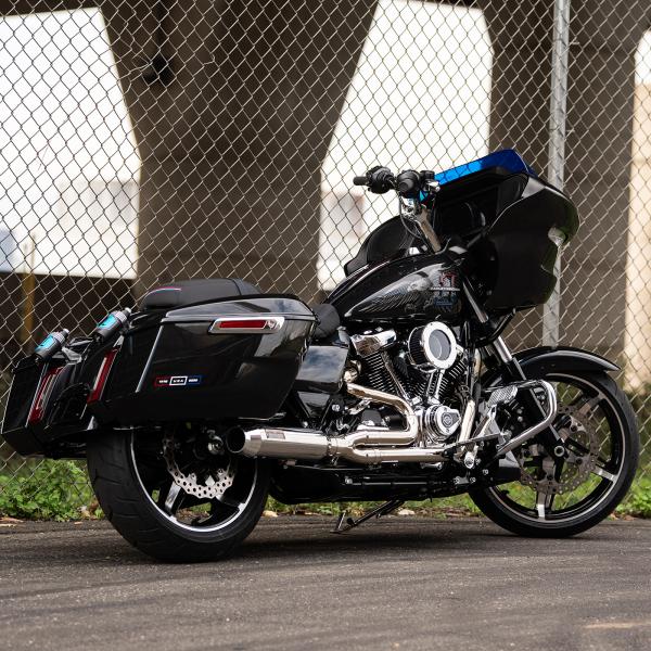 M8 Shorty System show polished finish (Fits Gen I and Gen II)