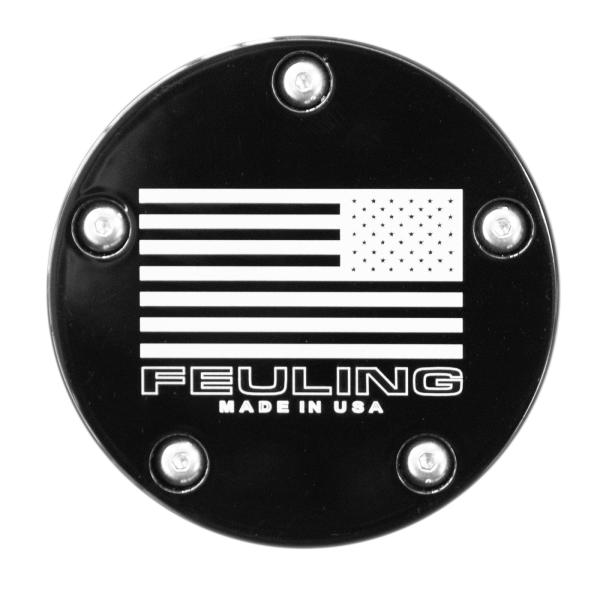 Part#:9128 - Reverse American Flag TIMING COVER