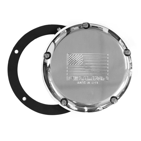 Part#:9160 - American Flag Logo DERBY COVER