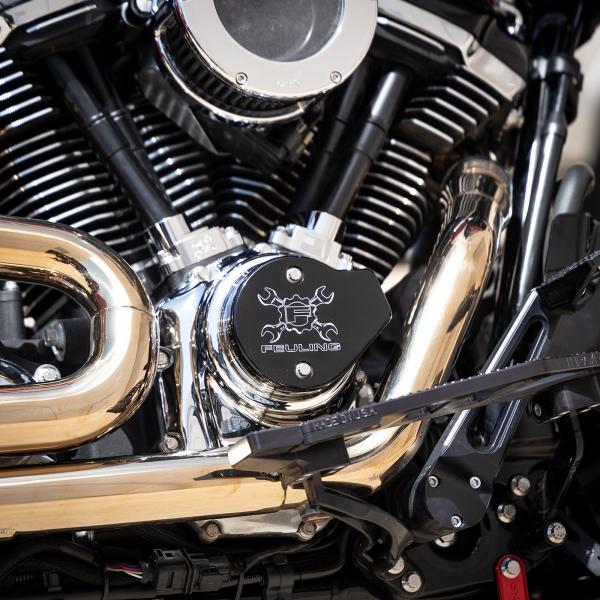 Part#:9180 - TIMING COVER - WRENCH CROSS LOGO
